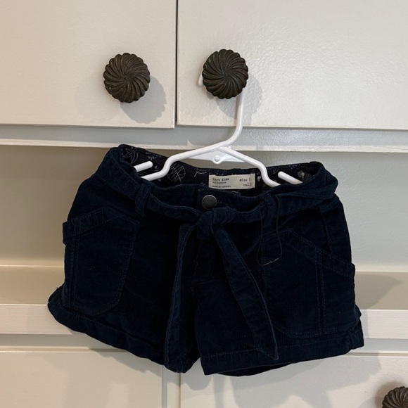 Zara Kids Dark Blue Shorts - Picture 4 of 4